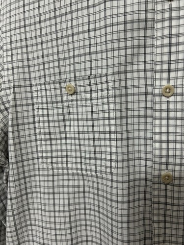 Men's Reis Double-Pocket Cotton Check Shirt, Medium - Picture 4 of 8