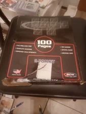100 BCW  2-POCKET ALBUM PAGES FOR COVERS, PHOTOS, ETC. ARCHIVAL SAFE NEW