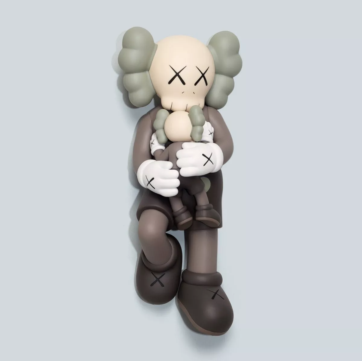 Kaws Holiday Singapore Vinyl Figure Gray Grey DDT Store