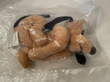Walt Disney Company Stuffed Plush Bean Bag Pluto 7 Inch Dog New Factory Sealed