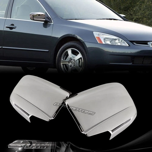 VIP Chrome ABS Side Mirror Covers Caps For 2003-2007 Honda Accord DX LX EX