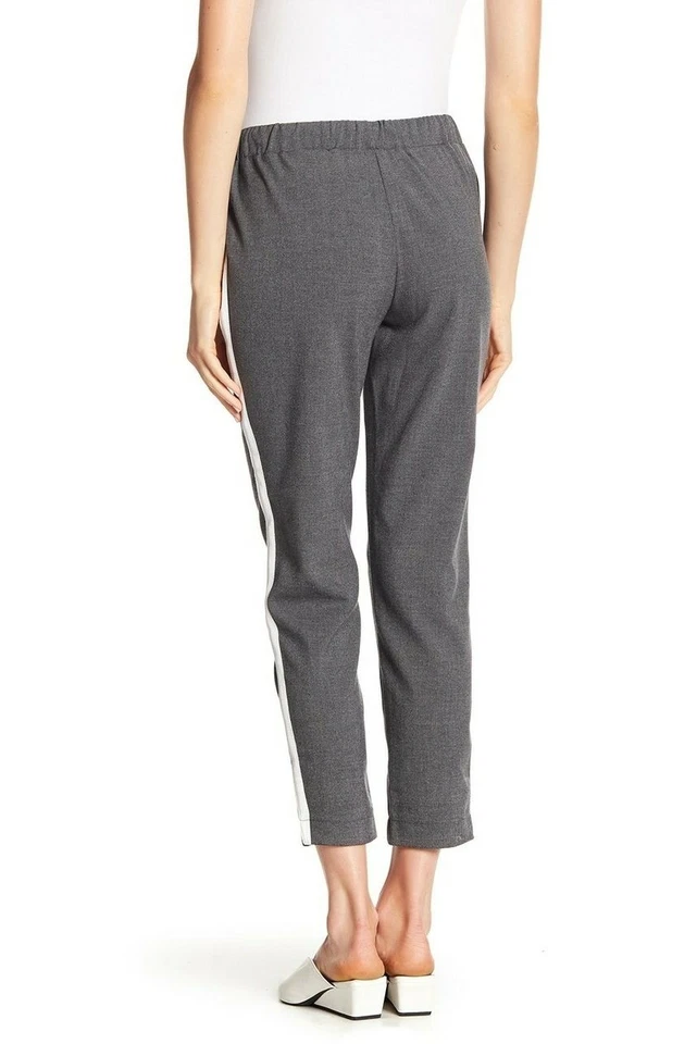 Pantalones de chándal para mujer Joe Fresh 157993 elásticos con cordón al tobillo gris talla Mediano Foto 2 de 2