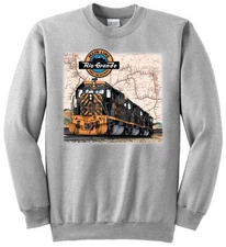 Rio Grande Tunnel Motors trains Authentic Railroad Sweatshirt [10027]