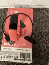 Fitbit Inspire 2 Activity Tracker - Pink 24/7 Heart Rate Sleep Tracking And More