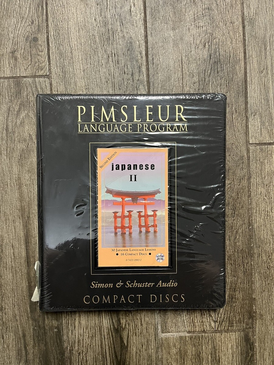 Pimsleur Japanese Level 2 CD: Learn to Speak and Understand 