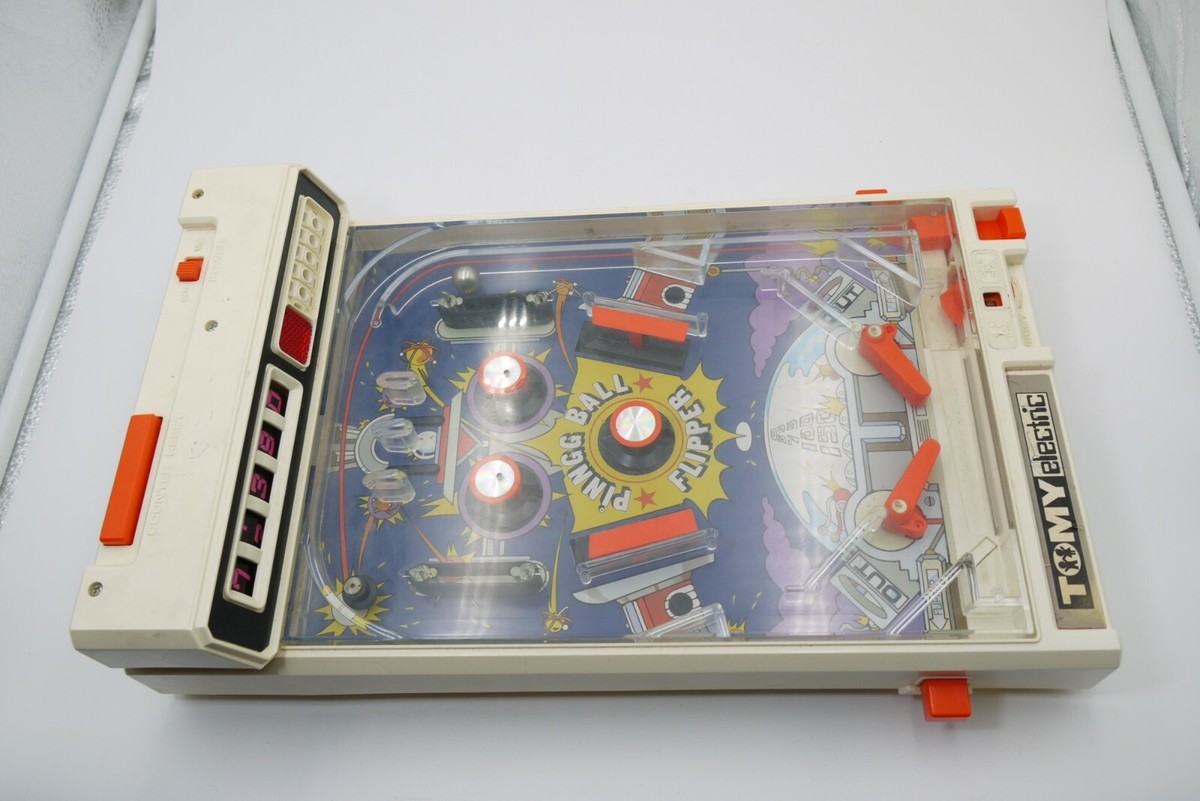 TOMY electric PINBALL Pinngg ball flipper NOT WORKING TOMY electric PINBALL Pinngg ball flipper NOT WORKING