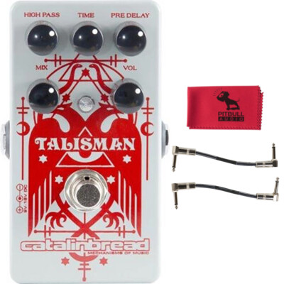 Catalinbread Talisman Plate Reverb Guitar Effects Pedal w/ Patch