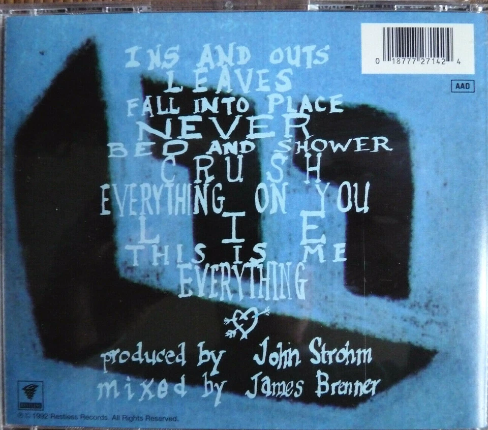 CINDERBLOCK - Greatest Hits - Org.CD aus USA (Rock, Alternative Rock ) - Bild 4 von 4