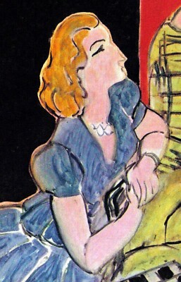 MATISSE 1947 LITHOGRAPH +COA. #UniqueGift Henri Matisse La