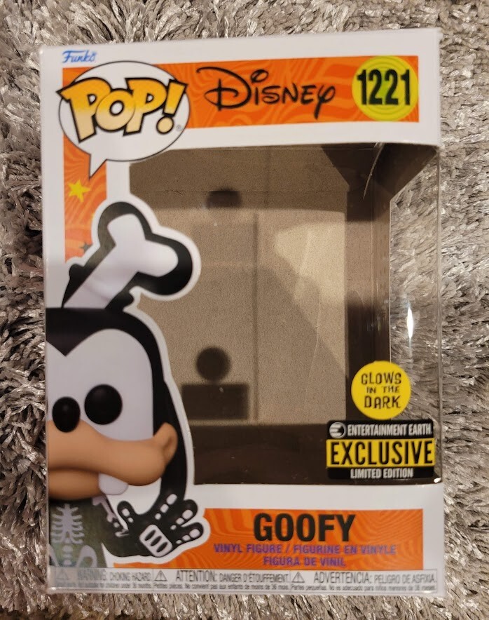 Funko Pop Disney Goofy Box Only No Insert No Scare Fair Entertainment Earth