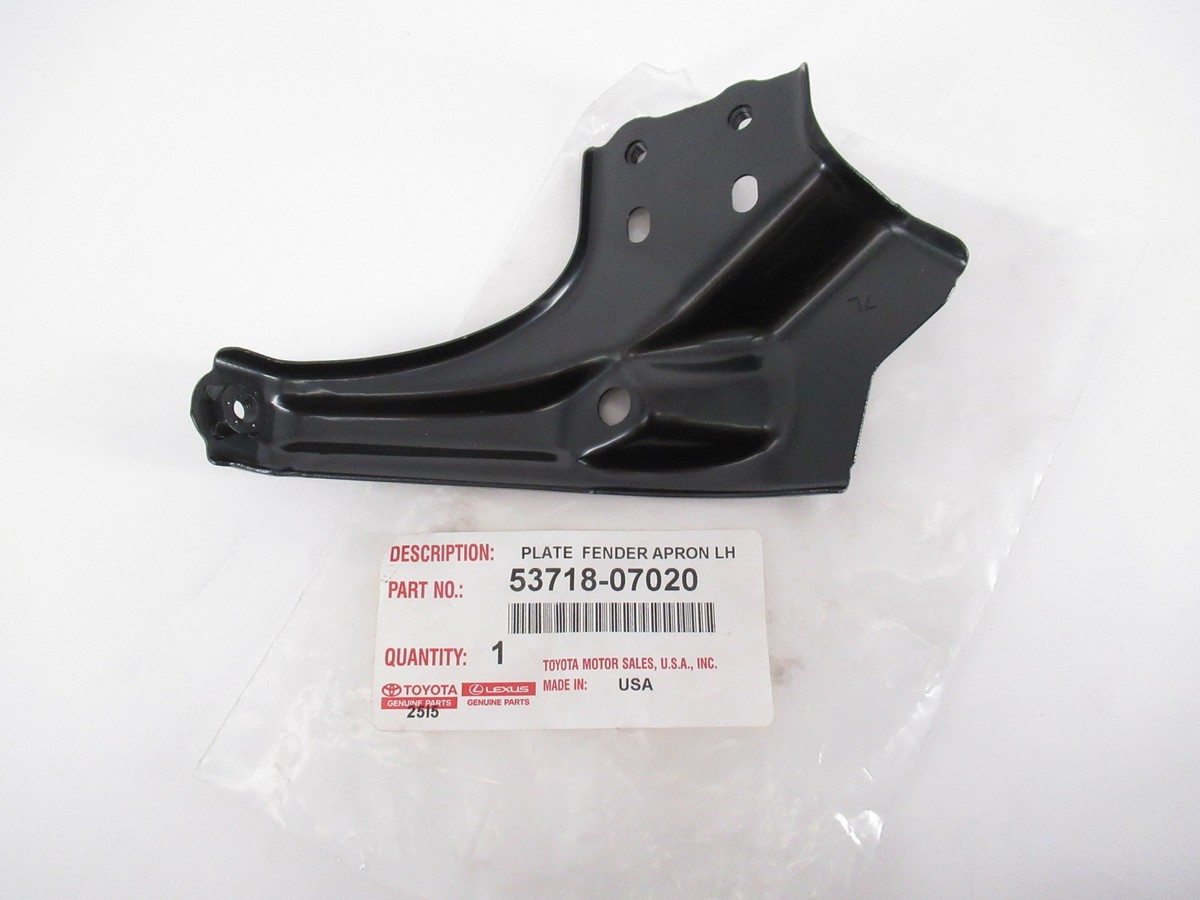 Genuine OEM Toyota 53718-07020 Driver Front Fender Fender Apron