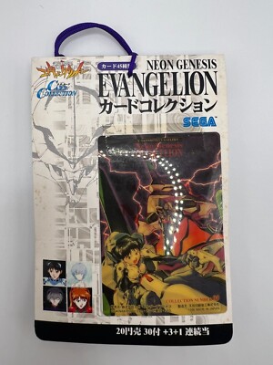 Neon Genesis Evangelion Card Collection Packs Sealed 1996 Vintage 34 Pack Lot