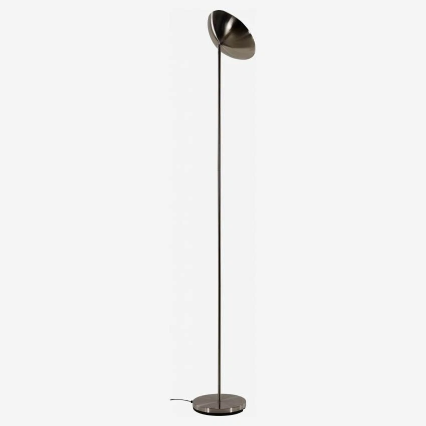 Habitat Duke Silver Metal Uplighter Floor Lamp 2012 Pre Bankruptcy Stock HB011