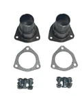 3 Bolt Header Collector Reducer Kit  2 1/2 to 2 Inch Universal Steel 2.5 - 2"