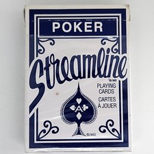 UPC 073854000113 product image for Streamline Poker Blue Back Playing Card Deck Smooth Finish 2009 | upcitemdb.com