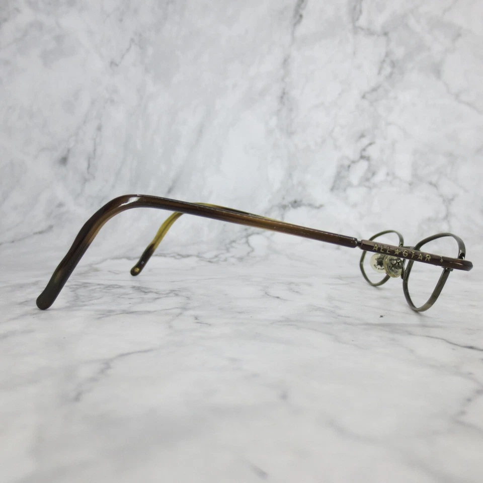 Gafas Converse Chief marrón nogal borde completo marcos rectangulares 44-18-130 Foto 3 de 4