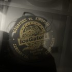 ECHL  IceGators 11 Hockey Pucks With Display Case — photo 5