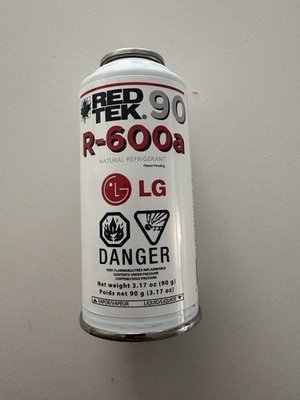 LG R600a Refrigerant LG Original Can 90g For LG Refrigerator Seal System