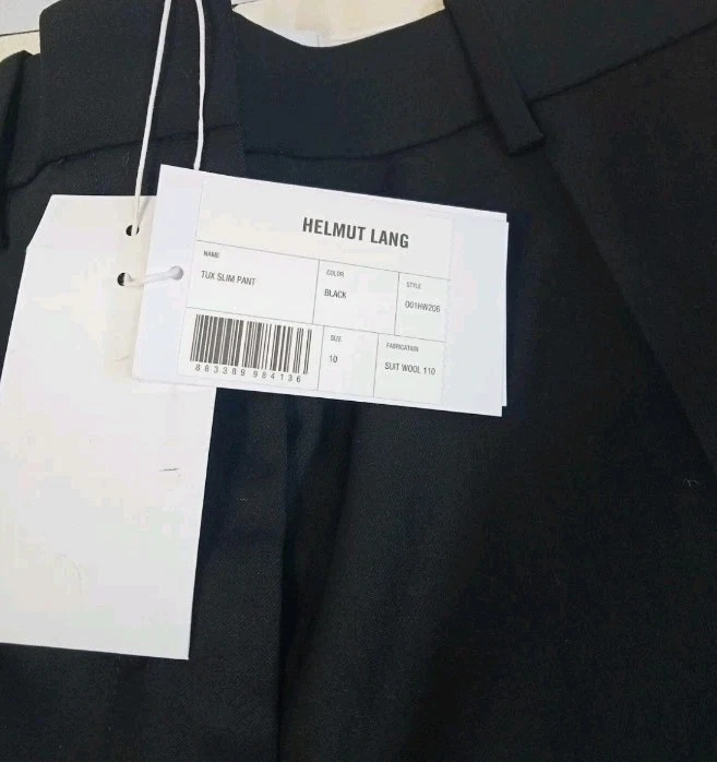 Helmut Lang Damen Casual Stoffhose Cropped Tux Slim Pant UVP 540€ - Bild 3 von 4