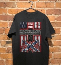 Lynyrd Skynyrd Simple Man Lyrics Black Graphic Shirt Southern Rock Music