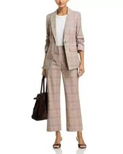 VERONICA BEARD Checkered three piece jacket vest pants, detachable for purchase