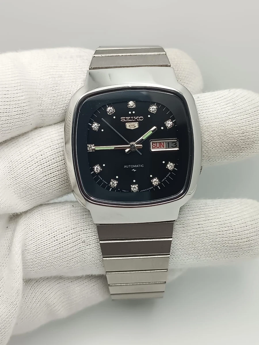 SEIKO 腕時計　#5343 25+ Seiko 5 Mechanical (Automatic) Square Wristwatches for sale