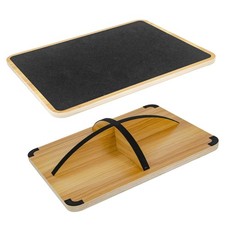 Balance Board for Physical Therapy, Wooden Wobble Board for Balance Training ...