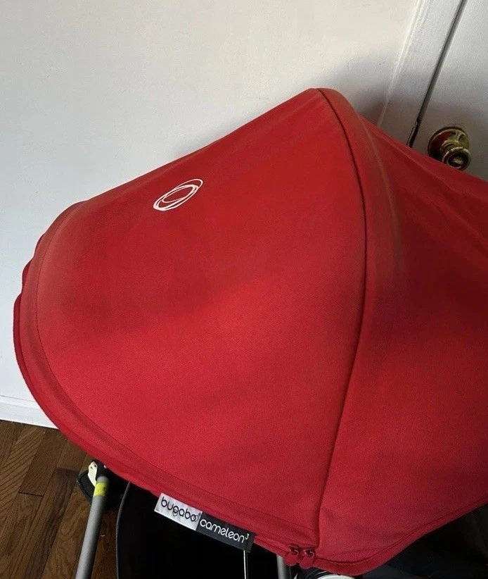 Bugaboo Cameleon 3 Red Travel System Single Seat Stroller - Image 3 of 3