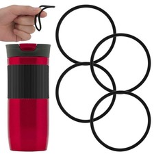 4pcs Replacement Rubber Lid Seals Compatible with 16 & 20 oz Contigo Snapseal