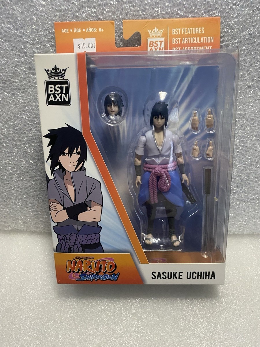 The Loyal Subjects BST AXN Naruto Sasuke Uchiha Action Figure 13 Cm – 22 Punti Articolazione, Collezionabile