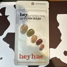 Hey Hae Sun Cured Gel Nail Strips Autumn Haze