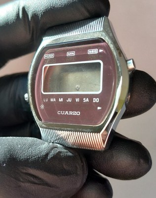 New Vintage Watch CASE Electronika 5 Electronic Wrist Watch Soviet