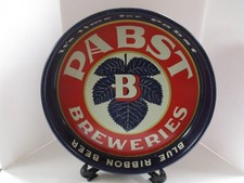 VINTAGE PABST BREWING COMPANY MILWAUKEE WISCONSIN WIS WI. BEAUTIFUL BEER TRAY