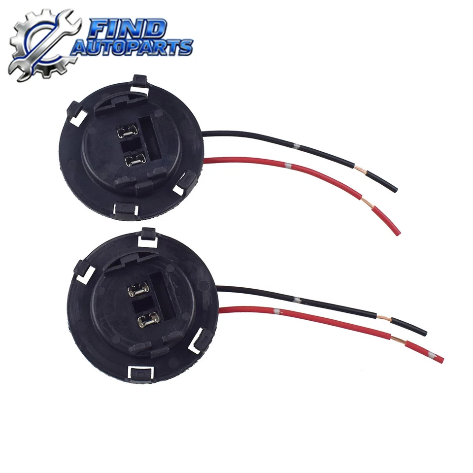 2X H7 Headlight Bulb Socket Holders For Hyundai Tucson 2016-21 Kia Sedona Forte - Image 1 of 4