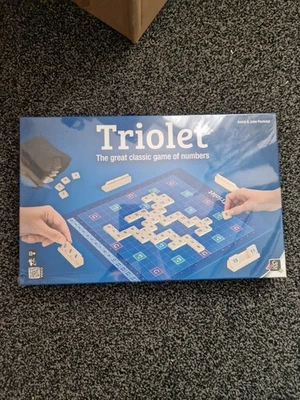 GIGAMIC Triolet Classic Game Of Numbers Smart Fun Family Board Game 8+