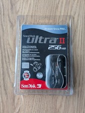 SanDisk Memory Stick Pro Ultra II Magic Gate 256MB SDMSPH-256 Camera Card NEW 