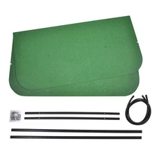 Red Rooster® Tractor & Mower Sun Shade Canopy - Top Only - 44"x44" - Green