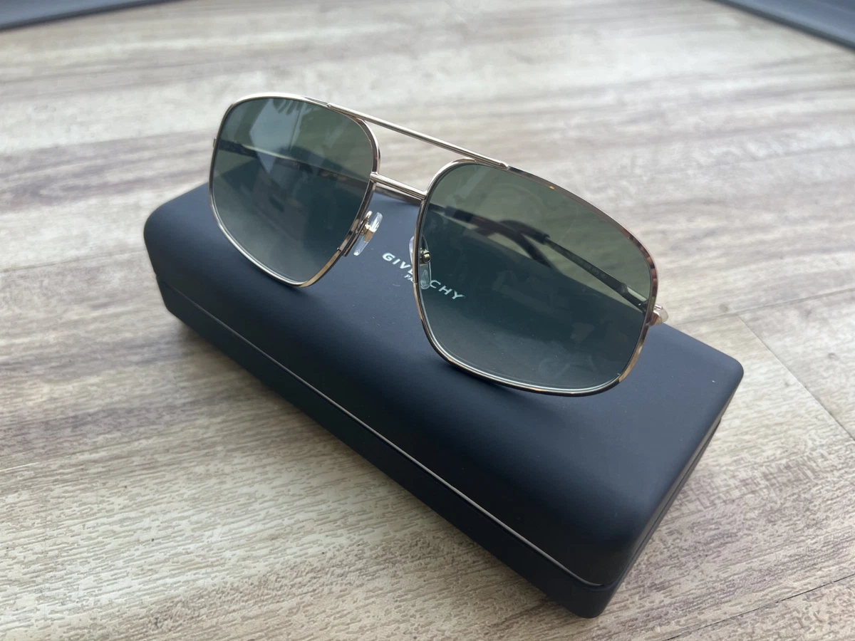 Brand new never work Givenchy sunglasses green grey Lens Givenchy GV Speed Oval Metal Sunglasses | Neiman Marcus main image 3