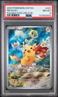 2023 POKEMON SVP EN-SV BLACK STAR PROMO #027 PIKACHU PSA 8