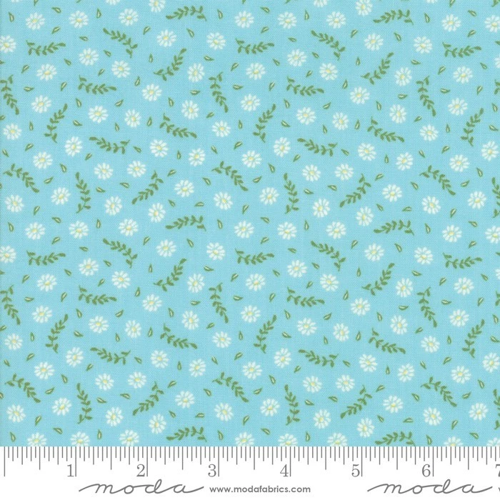 Harper's Garden, Navy & Taupe Bundle of 8 Different prints 1/2-Yards - Image 4 of 4