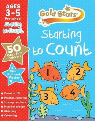 Gold Stars Starting to Count Preschool Workboo (Gold Stars Presc