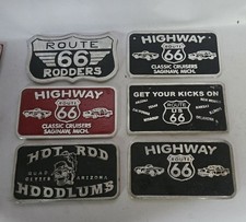 Vintage Cast Aluminum Car Club Plaque