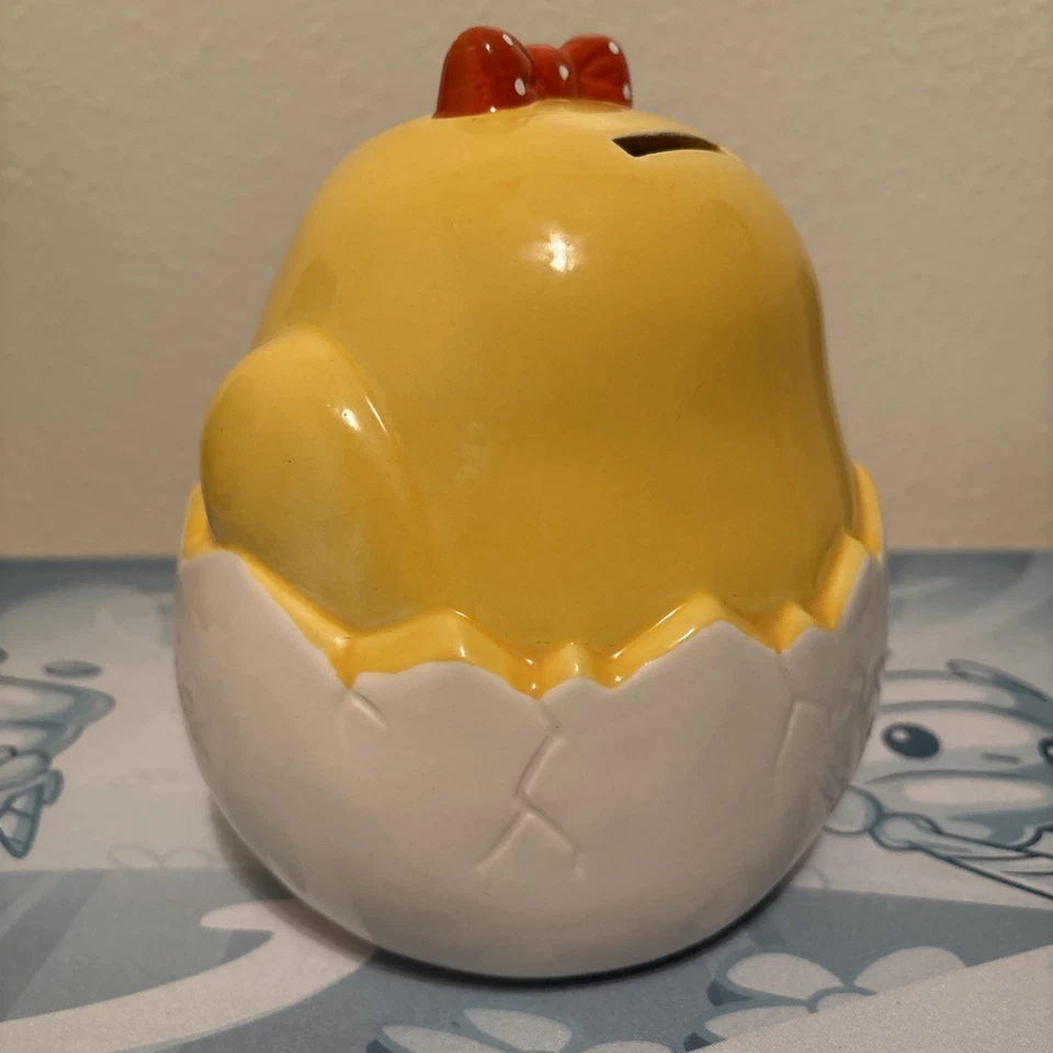 Hucha de cerámica Piyo Piyo Duck Vintage 1995 excelente estado Foto 4 de 4