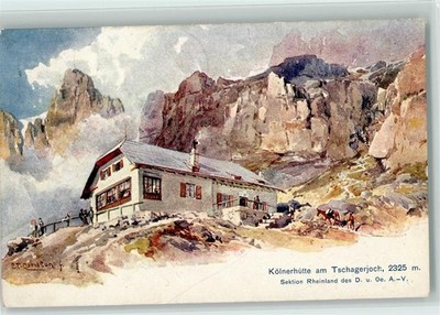 13004816 - Edward Theodore Compton - Berghuetten - Koelnerhuette am