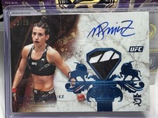 2025 Topps Royalty UFC Blue /25 Marina Rodriguez Royalty Relic Signatures Auto