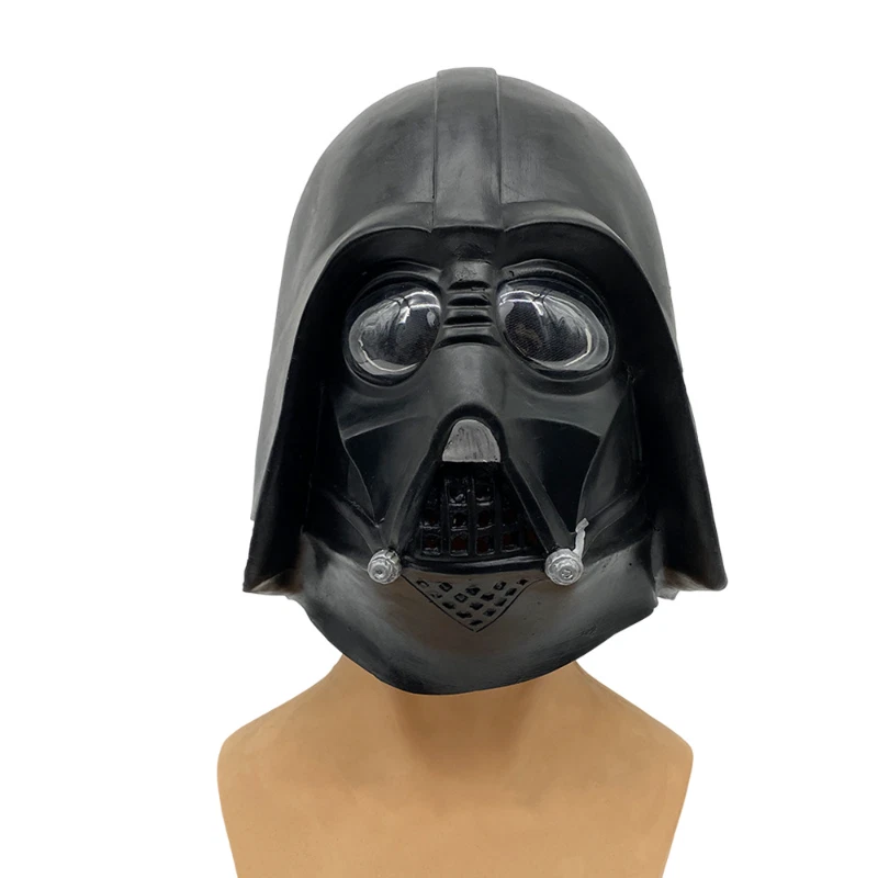 Star Wars Darth Vader Wearable Cosplay Latex Helmet Toy Halloween Props Gift New - Image 2 of 4