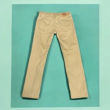 Levi's Boys Slim Fit Beige Khaki Jeans Size 18 29W x 29L 