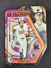 Topps 2025 Bowman Draft in Action Insert 27/199 Ike Irish Orioles #BIA-17 