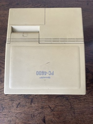 Sharp PC-4600 G Pocket PC Deutsche Version NOS Sammlerstück Vintage Rare