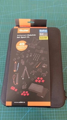Rollei Action Cam 49-teiliges Zubehör Set Sport XL (21643)